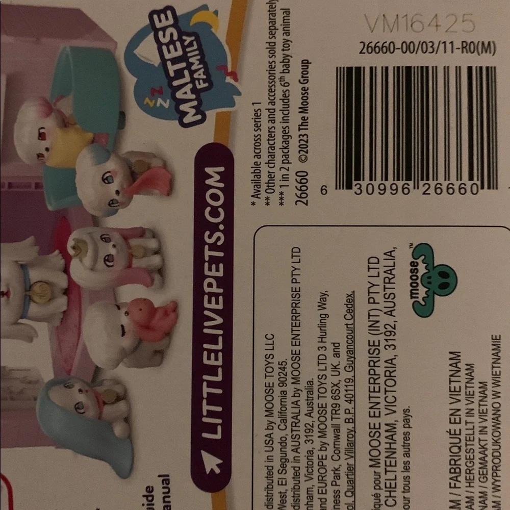 Little Live Pets Mama Surprise Families Mama's House Maltese Puppy Toy Playset - Picture 5 of 5